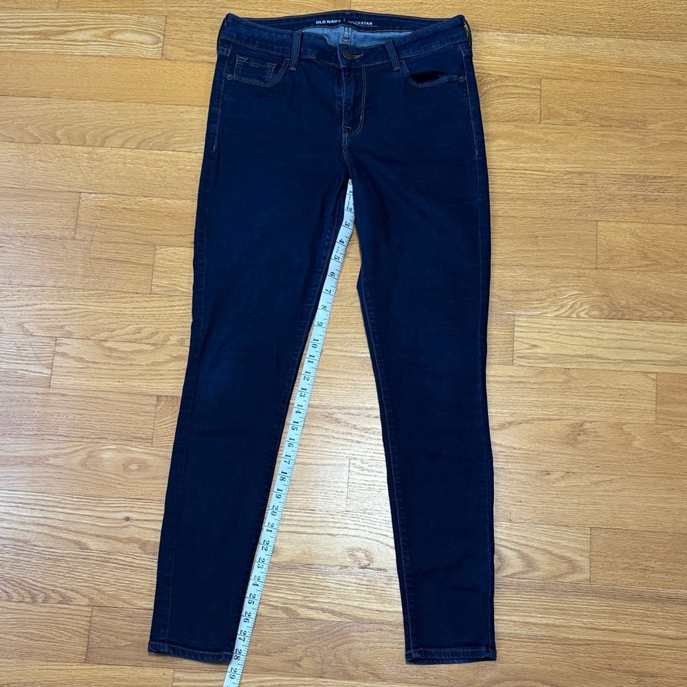 Old Navy Women's Dark Indigo Skinny Jeans